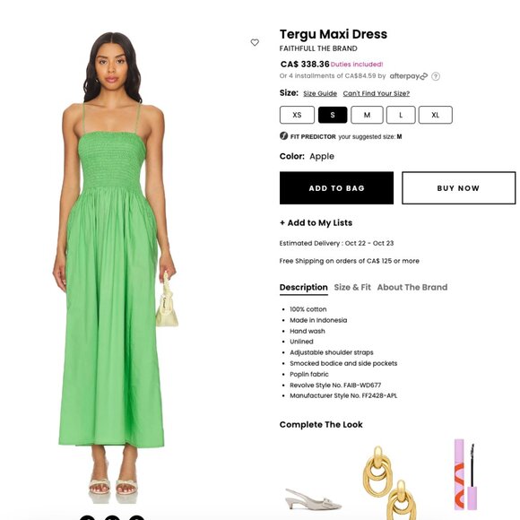 Tergu Maxi Dress - Faithful the Brand - Picture 2 of 6